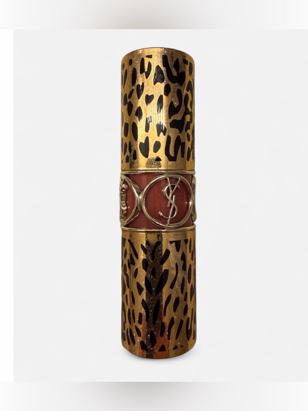 YSL Rouge Volupté Shine #140 Leopard Edition 0.11oz/3.2g